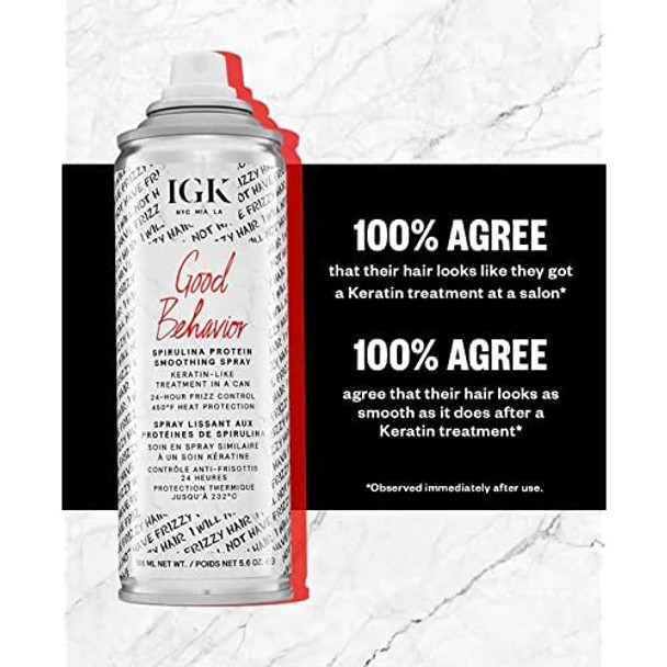 IGK GOOD BEHAVIOR Spirulina Protein Smoothing Spray