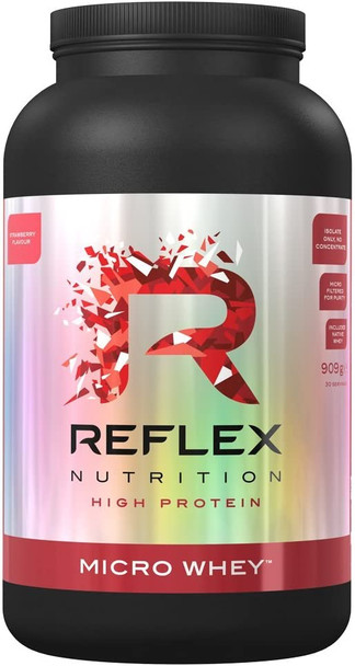 Reflex Nutrition Micro Whey  909g Tub  Strawberry