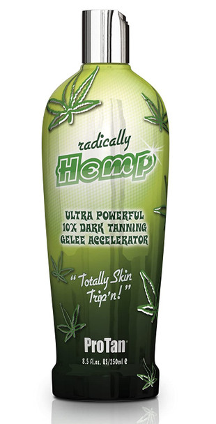 Pro Tan Radically Hemp Ultra Powerful 10X Dark Tanning Gelee Accelerator 250ml