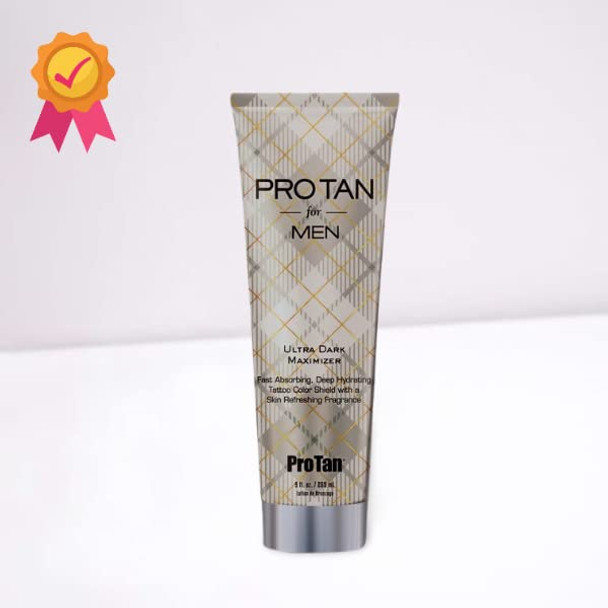 Pro Tan for MEN Ultra Dark MAXIMIZER Tanning Bed Lotion 9 ounce