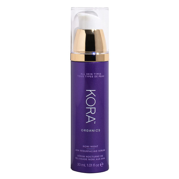 KORA Organics  Noni Night AHA Resurfacing Serum  30mL