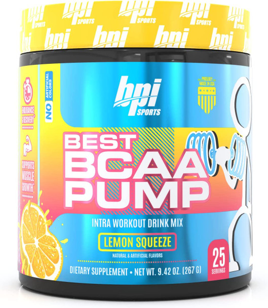Best BCAA Pump - Lemon Squeeze