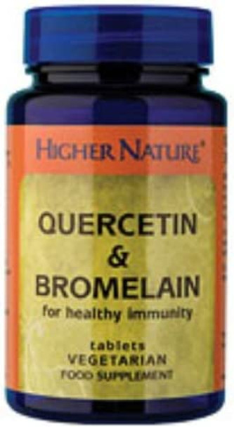 (3 Pack) - Higher Nature - Quercetin & Bromelain | 60's | 3 Pack Bundle