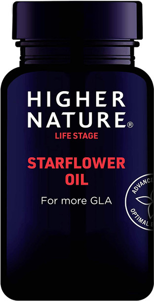 Higher Nature Starflower Oil 1000mg 90 Capsules - CLF-HN-ST1090