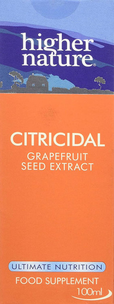 Higher Nature - Citricidal Liquid Grapefruit Seed Extract - 100ml