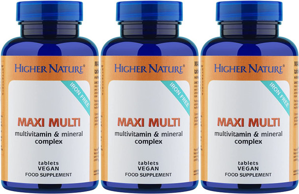 (3 Pack) - Higher Nature - Maxi Multi | 90's | 3 Pack Bundle