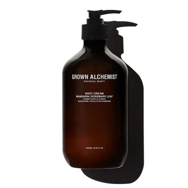 Grown Alchemist Body Cream - Mandarin & Rosemary (500ml / 16.9oz Pump Bottle)