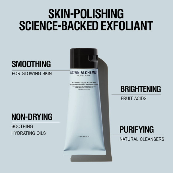 Grown Alchemist Polishing Facial Exfoliant (75ml / 2.53oz)