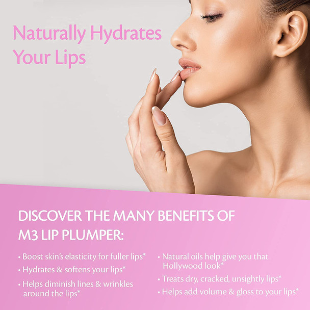 M3 Naturals Lip Plumper with Infused Lip Bundle