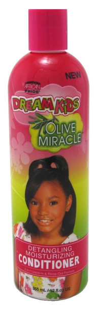 African Pride Olive Miracle Dream Kids Conditioner , 12 Ounce