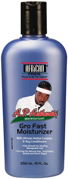 African Pride A.P. Authentic Moisturizer Gro Fast Moisturizer 8.45oz