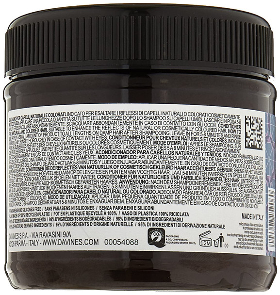 Davines Alchemic Conditioner, Color-Safe Nourishment To Illuminate And Enhance Color Treated Hair, Various Shades, 8.84 Fl. Oz.