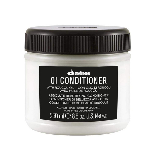 Davines OI Conditioner, Smoothing Conditioner For Normal Hair And All Hair Types, Softens And Restores Chemically Treated Hair