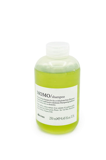 Davines MOMO Shampoo, Gentle Moisturizing Cleanser For Dry And Dehydrated Hair, Add Softness And Shine