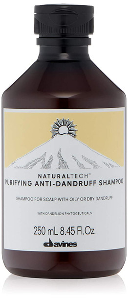 Davines Naturaltech PURIFYING Shampoo, Anti-Dandruff Protection While Gently Cleansing And Clarifying, 8.45 fl. oz.