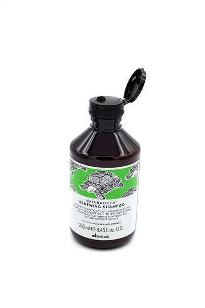 Davines Naturaltech RENEWING Shampoo, Gentle Cleansing That Promotes The Well Being Of Hair And Scalp, 8.45 fl. oz.