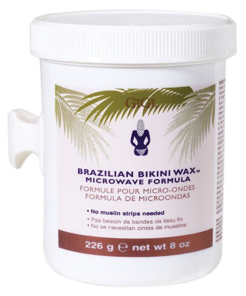 GiGi Brazilian Bikini Wax Microwave Formula, 8-Ounces (Pack of 2)
