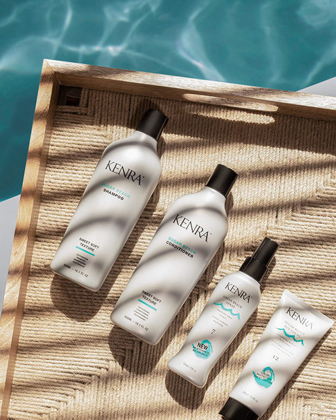 Kenra Sugar Beach Conditioner | Sweet Soft Texture | Creates Amplified, Soft Waves While Providing Moisture | Lightweight Formula That Adds Texture & Volume | All Hair Types | 33.8 fl. oz.