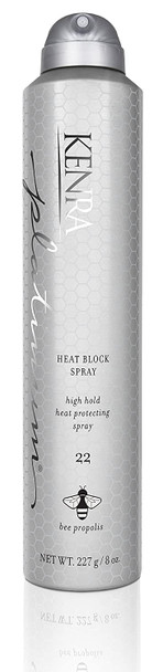 Kenra Platinum Heat Block Spray 22 | Heat Protecting Hairspray | All Hair Types