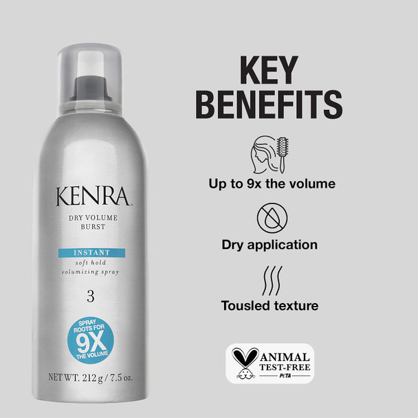 Kenra Professional Dry Volume Burst Spray 3