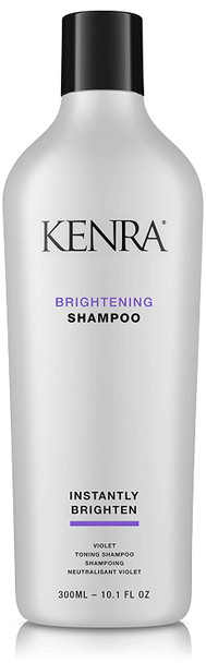 Kenra Brightening Shampoo | Eliminates Brassy Tones | Purple/Violet Shampoo for Blondes, Grays, Brunettes & all Hair Types| 10.1 fl. Oz