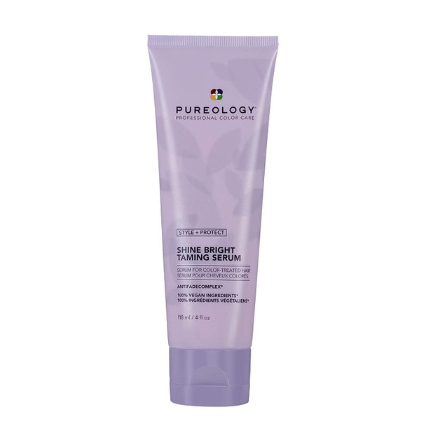 Pureology Style + Protect Shine Bright Weightless Hair Taming Serum | Fights Frizz | Vegan