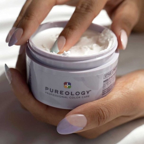 Pureology | Style + Protect Mess it Up Hair Texture Paste | Medium Hold | Vegan