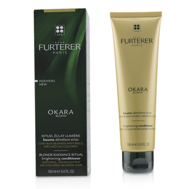 Rene Furterer Okara Blonde Brightening Conditioner, Natural Highlighted & Bleached Blonde