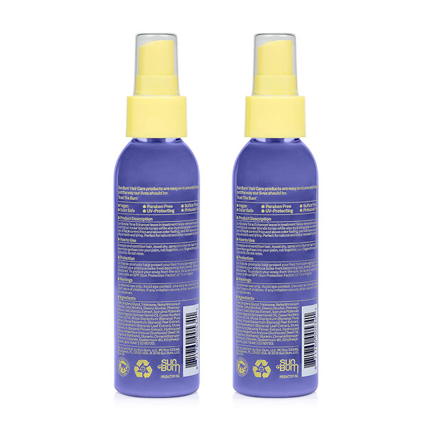 Sun Bum Sun Bum Blonde Tone Enhancer Paraben, Gluten and Cruelty Free Purple Leave In Treatment for Blondes 2 Pack