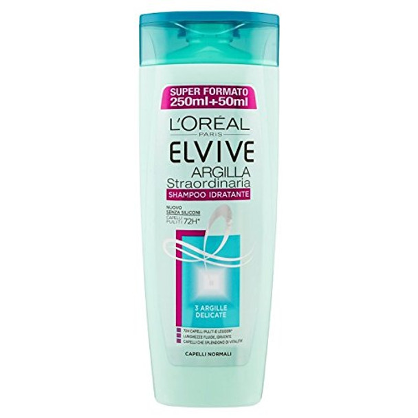 Elvive Extraordinary Clay Moisturising Shampoo Normal Hair 300 ml