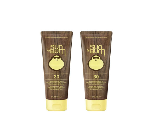 Sun Bum Moisturizing Sunscreen Lotion, 3-Ounce, SPF 30 (2 Pack) Sun Bum Moisturizing Sunscreen Lotion, 3-Ounce, SPF 30 (2 Pack)