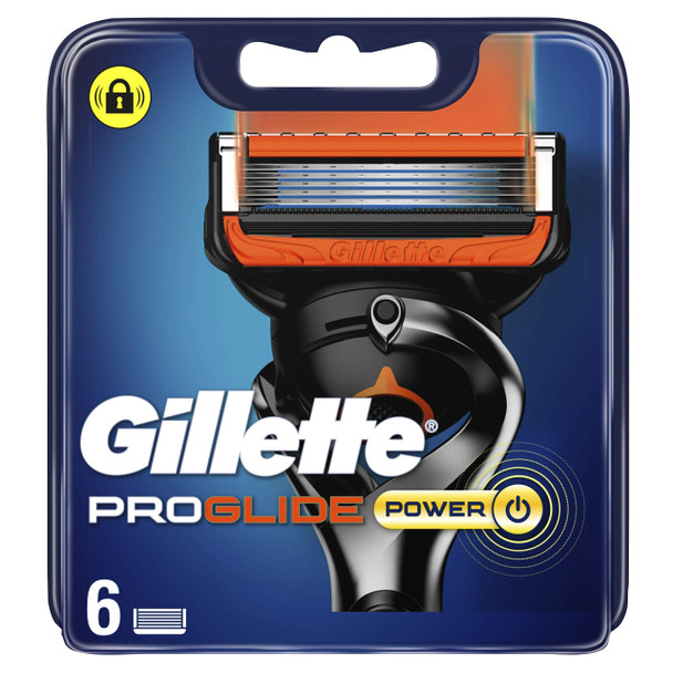 Gillette Fusion 5 ProGlide Power - 6 Refill Blades