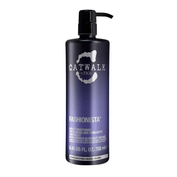 TIGI Catwalk Fashionista Violet Conditioner (For Blondes and Highlights), 25.36 Ounce