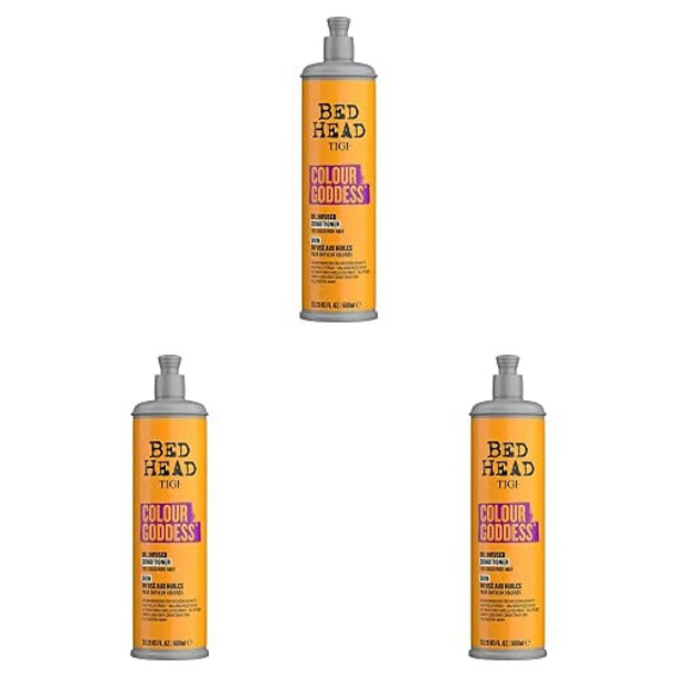 Bed Head by TIGI Colour Goddess Conditioner for Coloured Hair 20.29 fl oz (Pack of 3)