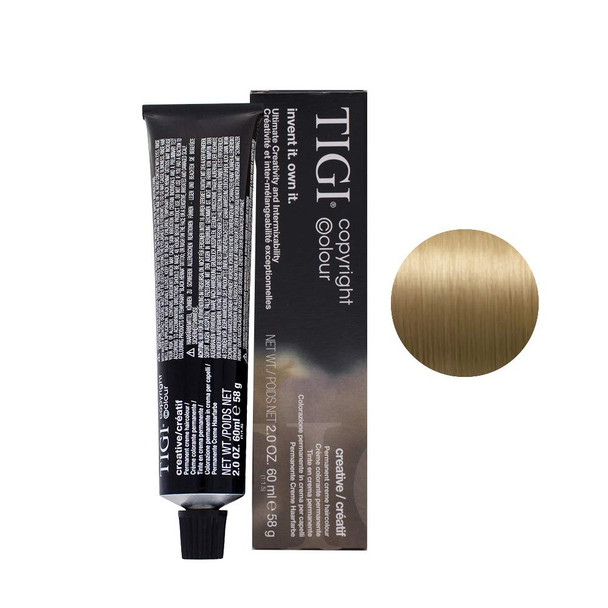 Tigi Colour Creative Creme Hair Color for Unisex, No. 8/0 Light Natural Blonde, 2 Ounce