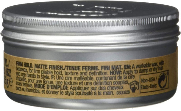 Bed Head Men Matte Separation Workable Wax by TIGI- 3oz (2pk)