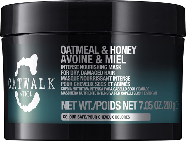 Tigi Catwalk Oatmeal and Honey Intense Nourishing Mask for Unisex, 7.05 Ounce