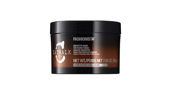 TIGI Catwalk Fashionista Brunette Mask for Warm Tones, 7.05 Ounce