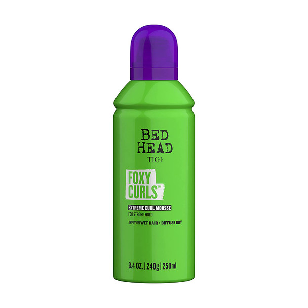 Bed Head by TIGI Foxy Curls Curly Hair Mousse for Strong Hold 8.4 oz