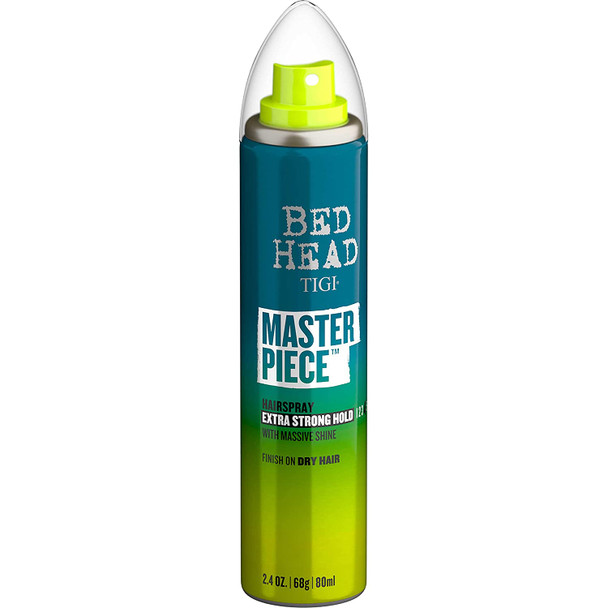 Bed Head by TIGI Masterpiece Shiny Hairspray For Strong Hold Travel Size 2.4 oz