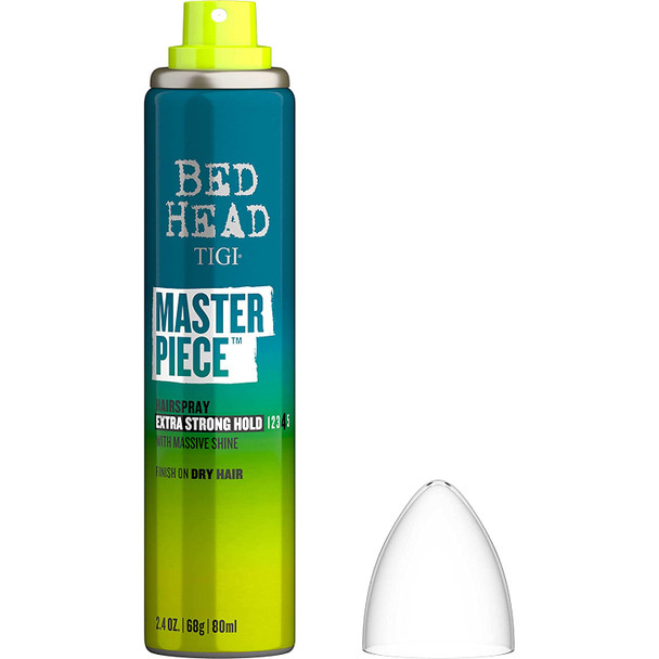 Bed Head by TIGI Masterpiece Shiny Hairspray For Strong Hold Travel Size 2.4 oz