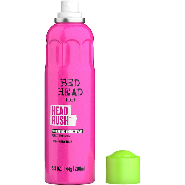 Bed Head by TIGI Headrush Shine Hair Spray for Smooth Shiny Hair 5.3 oz