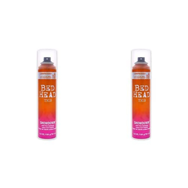 TIGI Bed Head Showdown Anti-Frizz Hairspray Unisex Hair Spray 5.5 oz (Pack of 2)
