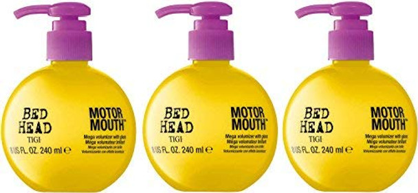 TIGI Bed Head Motor Mouth Volumizer, 8 Ounce (Pack of 3)