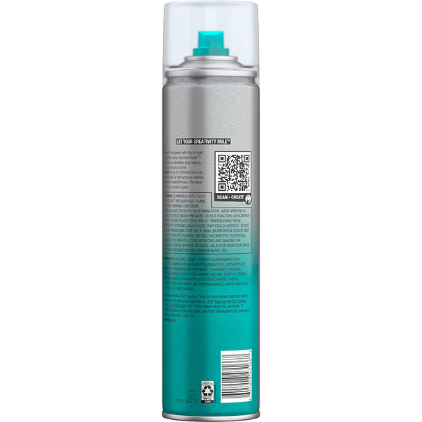 Bed Head by TIGI Hard HeadTM Hairspray for Extra Strong Hold 11.7 oz (Pack of 4)