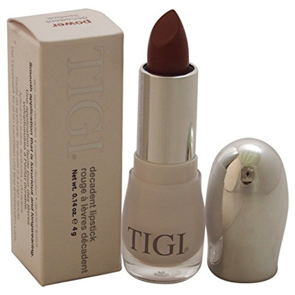 TIGI Decadent Lipstick for Women, Power, 0.14 Ounce Lipstick