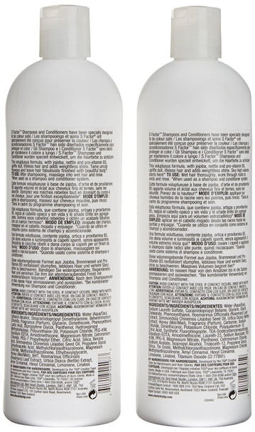 Tigi S Factor Stunning Volume Tween Shampoo & Conditioner Duo 2 x 750ml