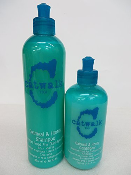 Tigi Catwalk Honey & Oatmeal Shampoo (12 oz) and Conditioner (8.5 oz)