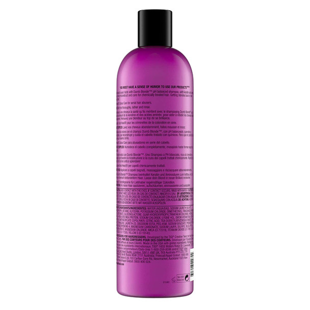 TIGI Bed Head Dumb Blonde Shampoo, 25.36 Ounce