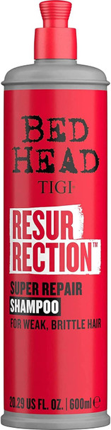 Bed Head by TIGI Resurrection Repair Shampoo for Damaged Hair 600ml (Pack of 2)